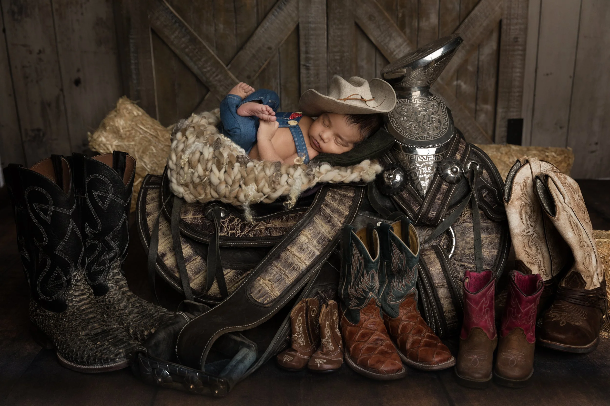 Western Family Newborn Theme