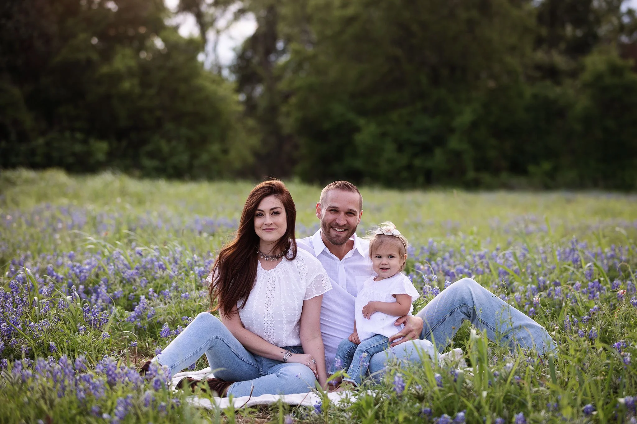 Spring Family Session in Austin Bluebonnets