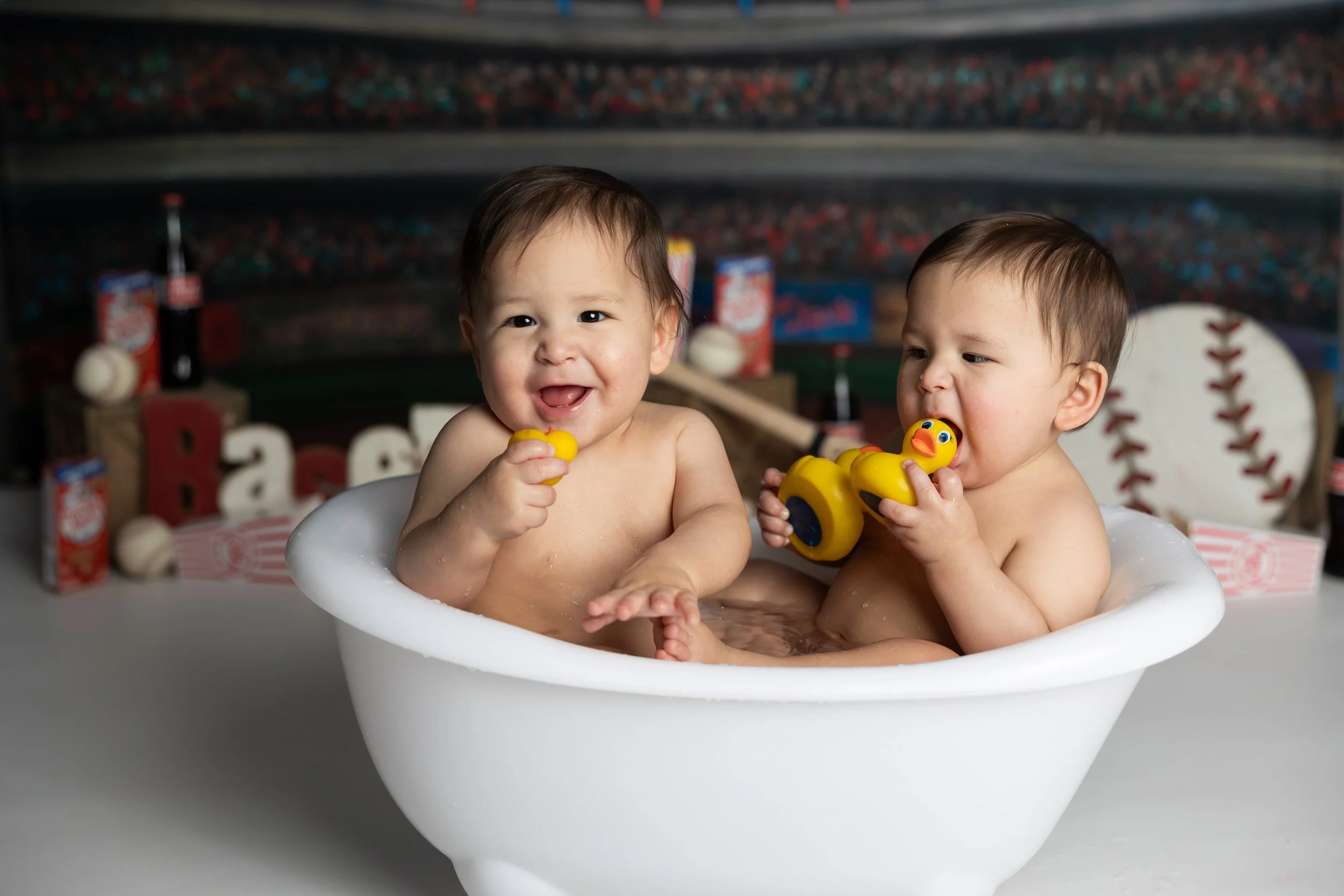 clean sanitized props milestone session austin newborn photographer