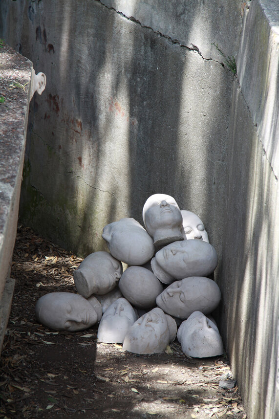 Listen (2014) -Sculpture on the shore, Auckland, NZ
