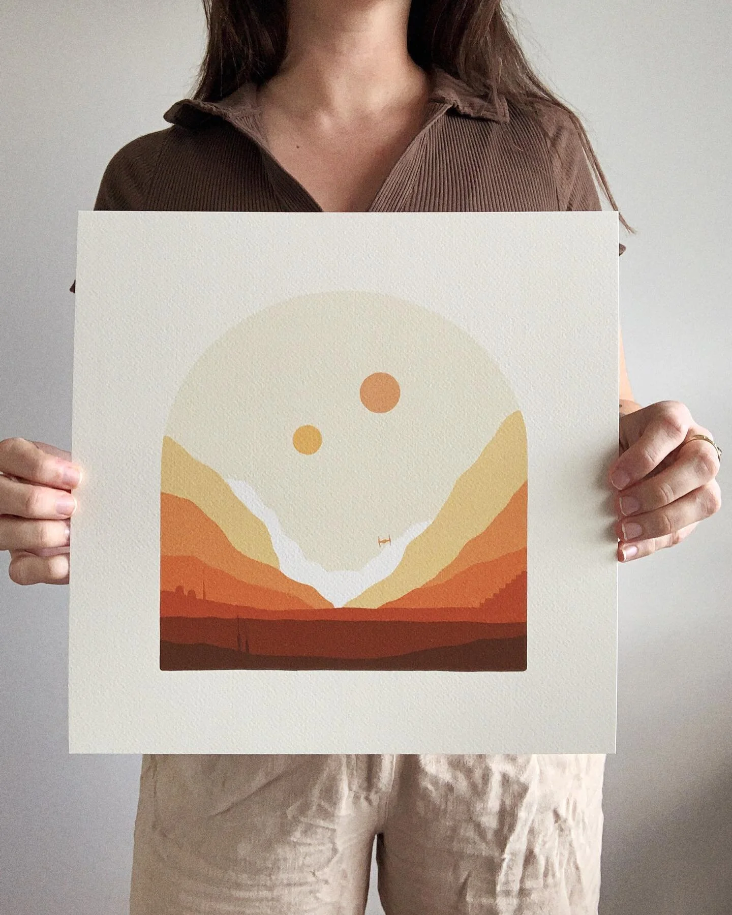 Friends! I&rsquo;ve finally released another round of limited prints for preorder now! Link in bio like always ✨I&rsquo;m so stoked on this batch! &lsquo;In A Galaxy&hellip;&rsquo;, &lsquo;Begonia&rsquo;, &lsquo;Mystic Mountain&rsquo;, &lsquo;Nobbys&