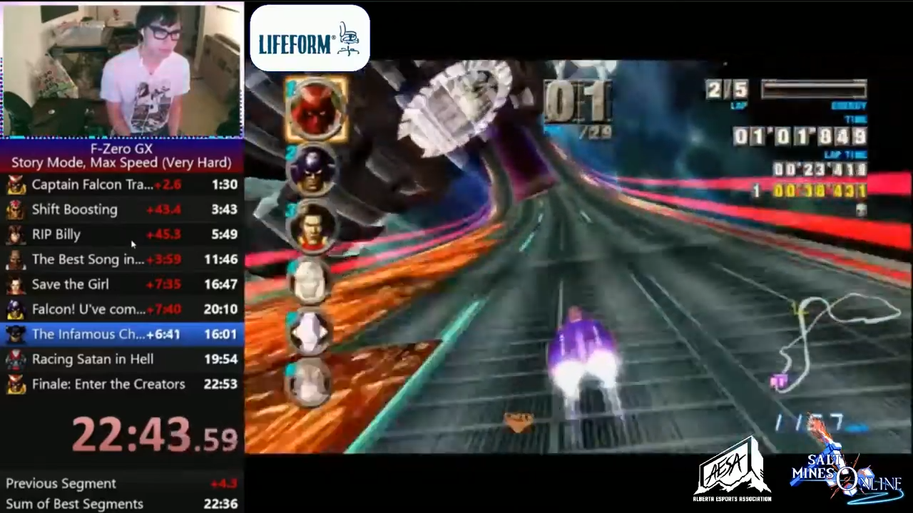F-ZERO Speedrun on MAX SPEED _ Artful Hobbes - Salt Mines Online 2020 Day 2 25-18 screenshot.png