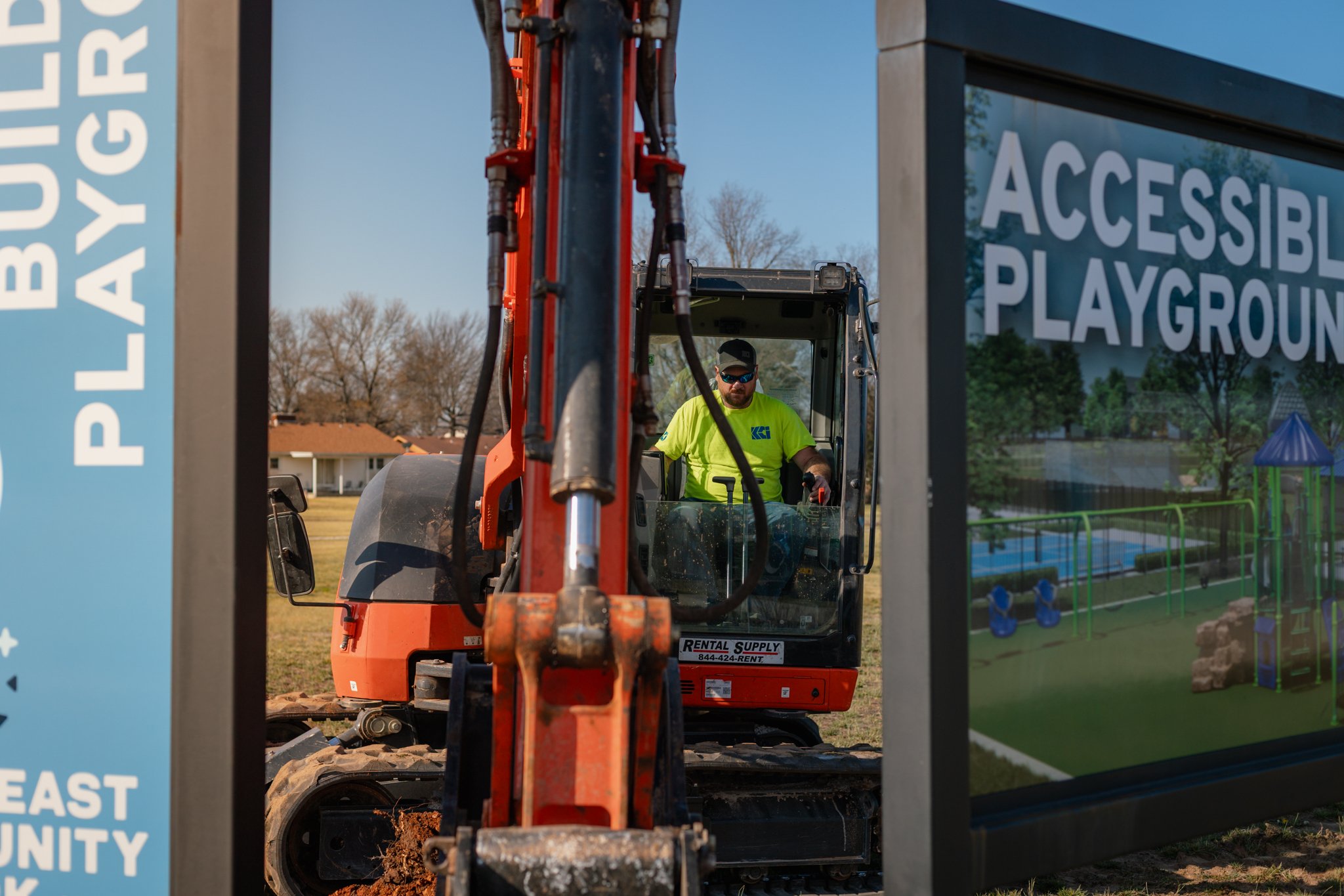Ground Breaking for Accessible Playground