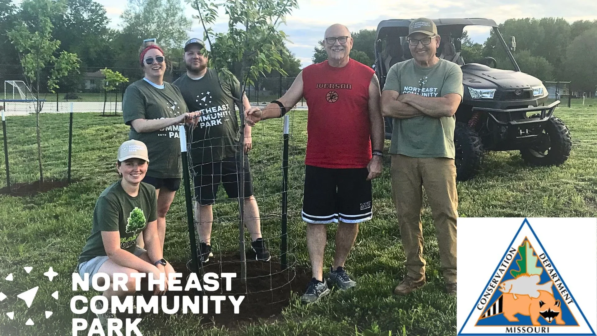 Northeast Community Park Receives Support from Missouri Department of Conservation for Tree Maintenance