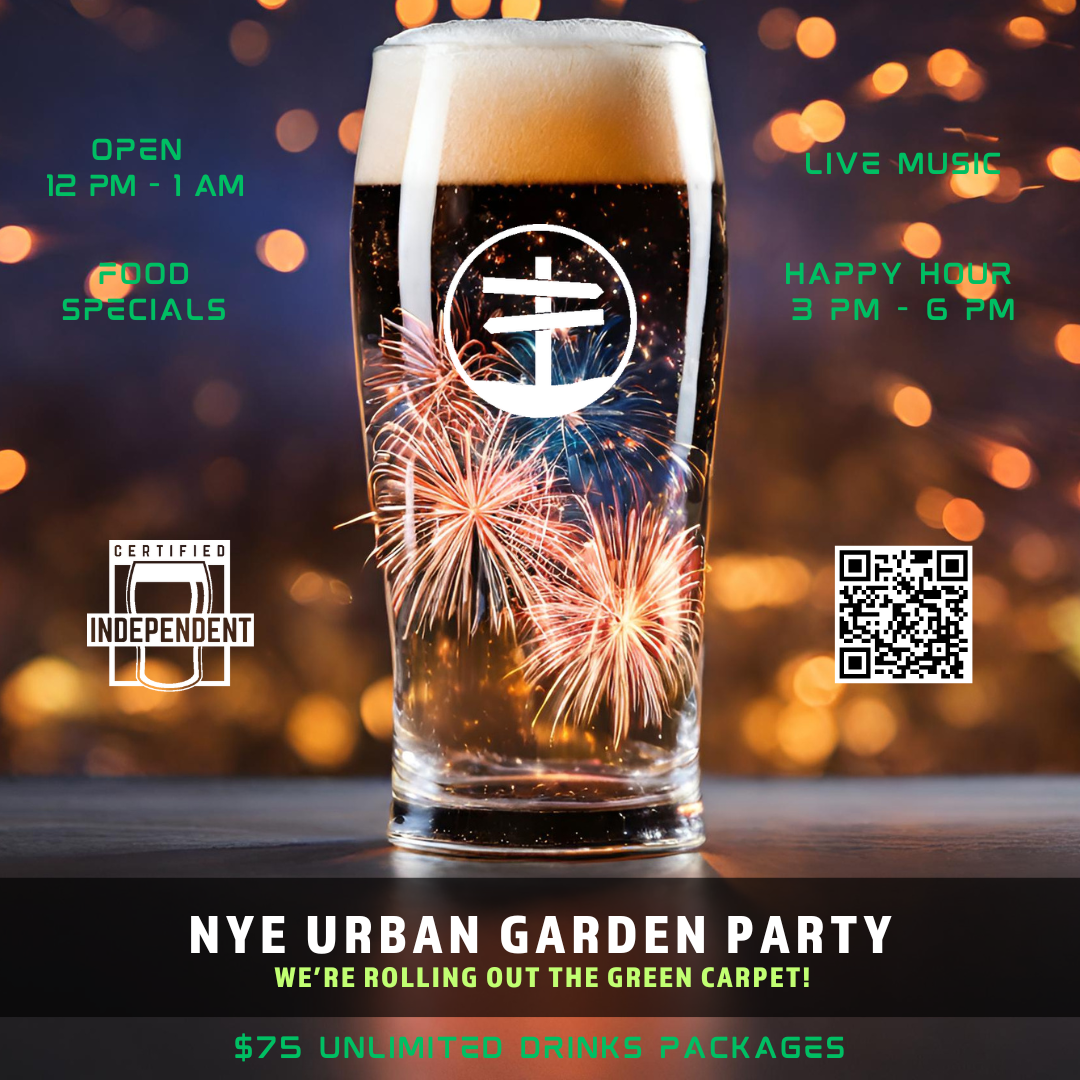 NYE URBAN GARDEN PARTY  - VIP UNLIMITED DRINKS PACKAGE