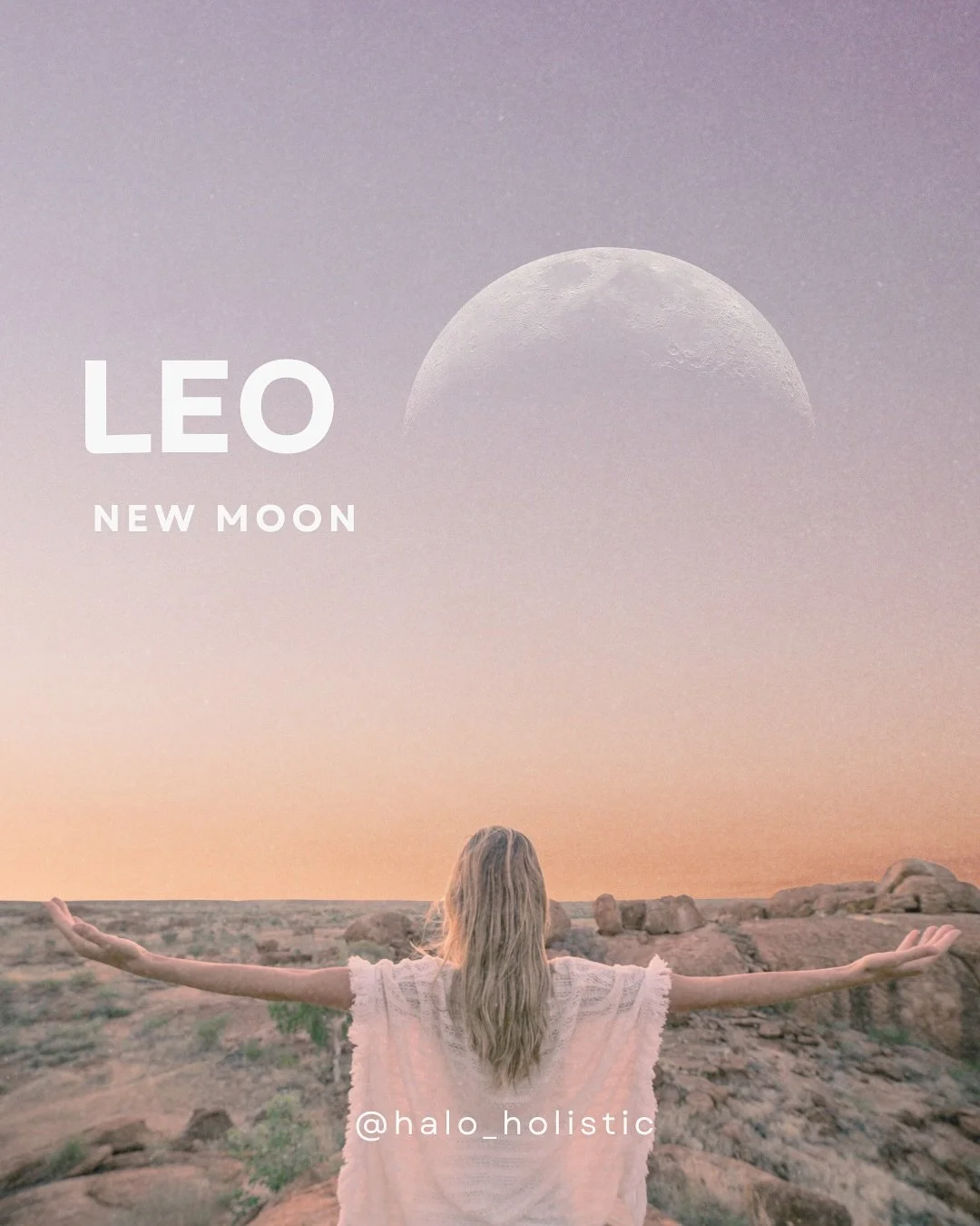 New Moon in Leo ♌️🌙 

Let&rsquo;s not forget that Leo energy is also about fun, so how can you add more joy, play, or passion in your life?  This New Moon invites you to reconnect with your creative spark, speak from the heart, and show up as you ar