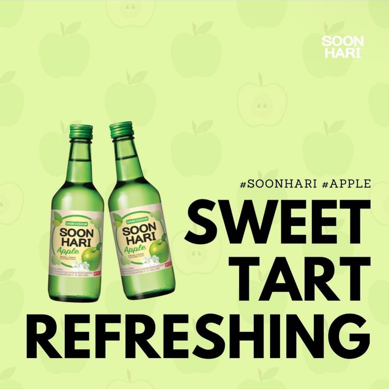 It is almost Fridayyy!✨
Actually, why wait? 
Just #PARTYEVERYWHERE now!

Today's flavor is Apple! Sweet, Tart, and Refreshing🍏
Our flavor will remind you of a sweet and crispy apple candy😍🥰

Perfect for an easy and casual night!🥳🤩

#LetsParty #L
