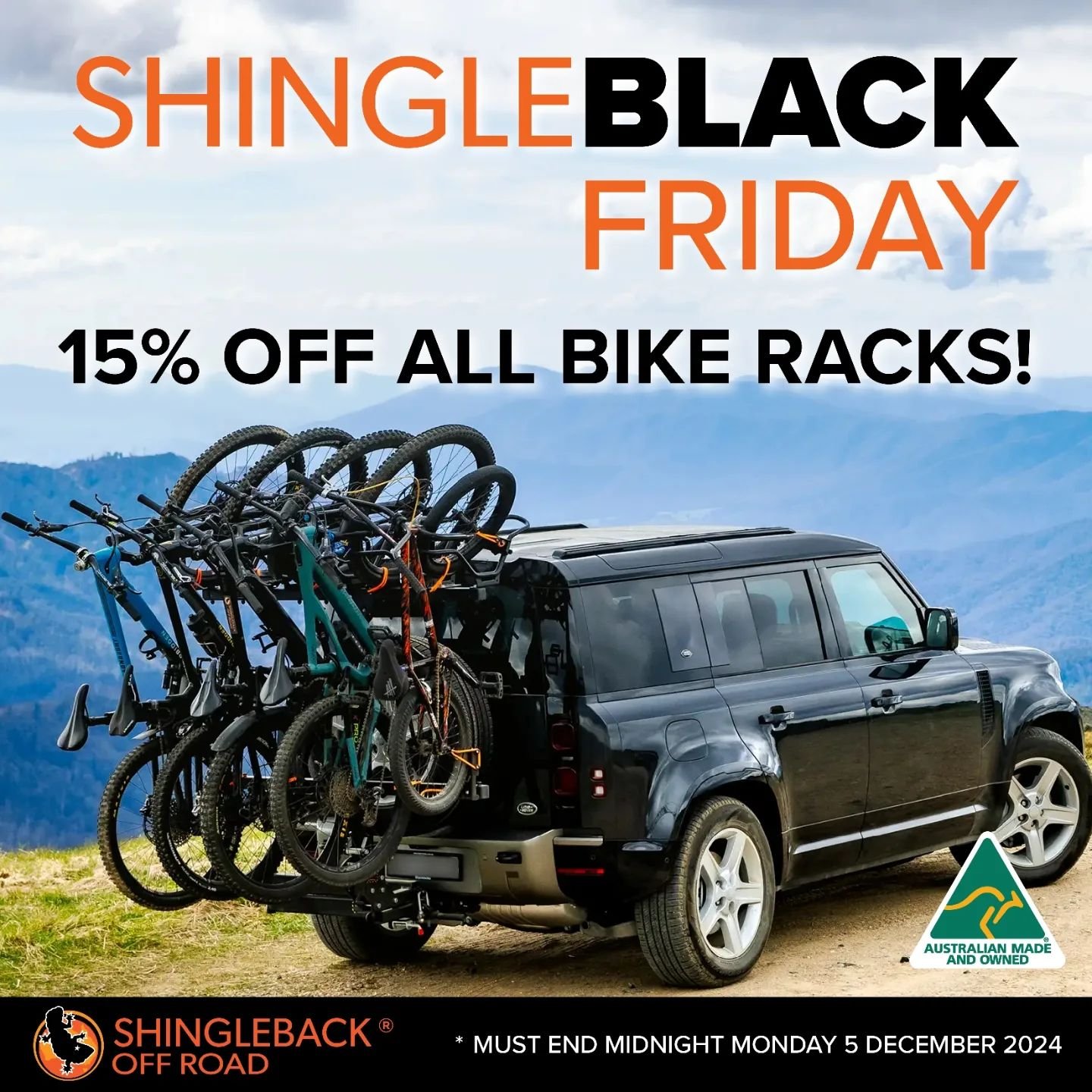 Australia's Best Vertical Bike Racks are now 15% off.