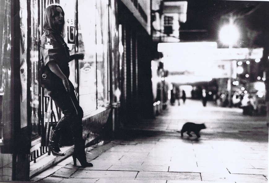 Street scene, Fitzroy St, St Kilda (unknown date)
