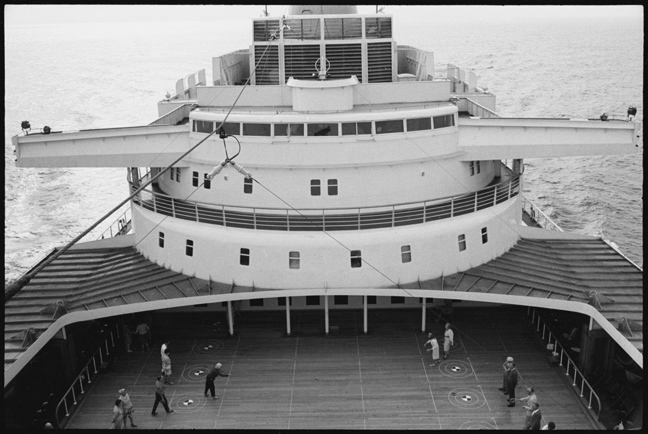 On board Oriana, 1960-5