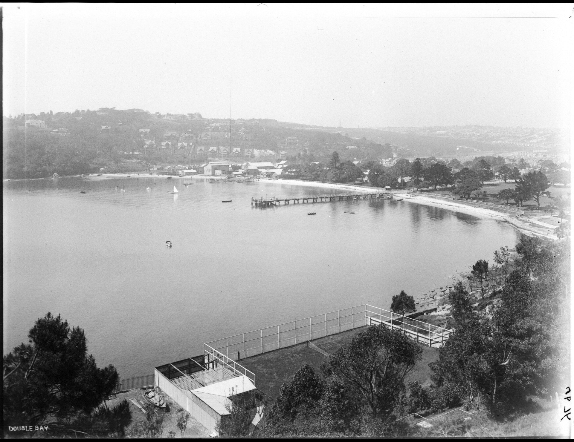Double Bay from Darling Point 1911
