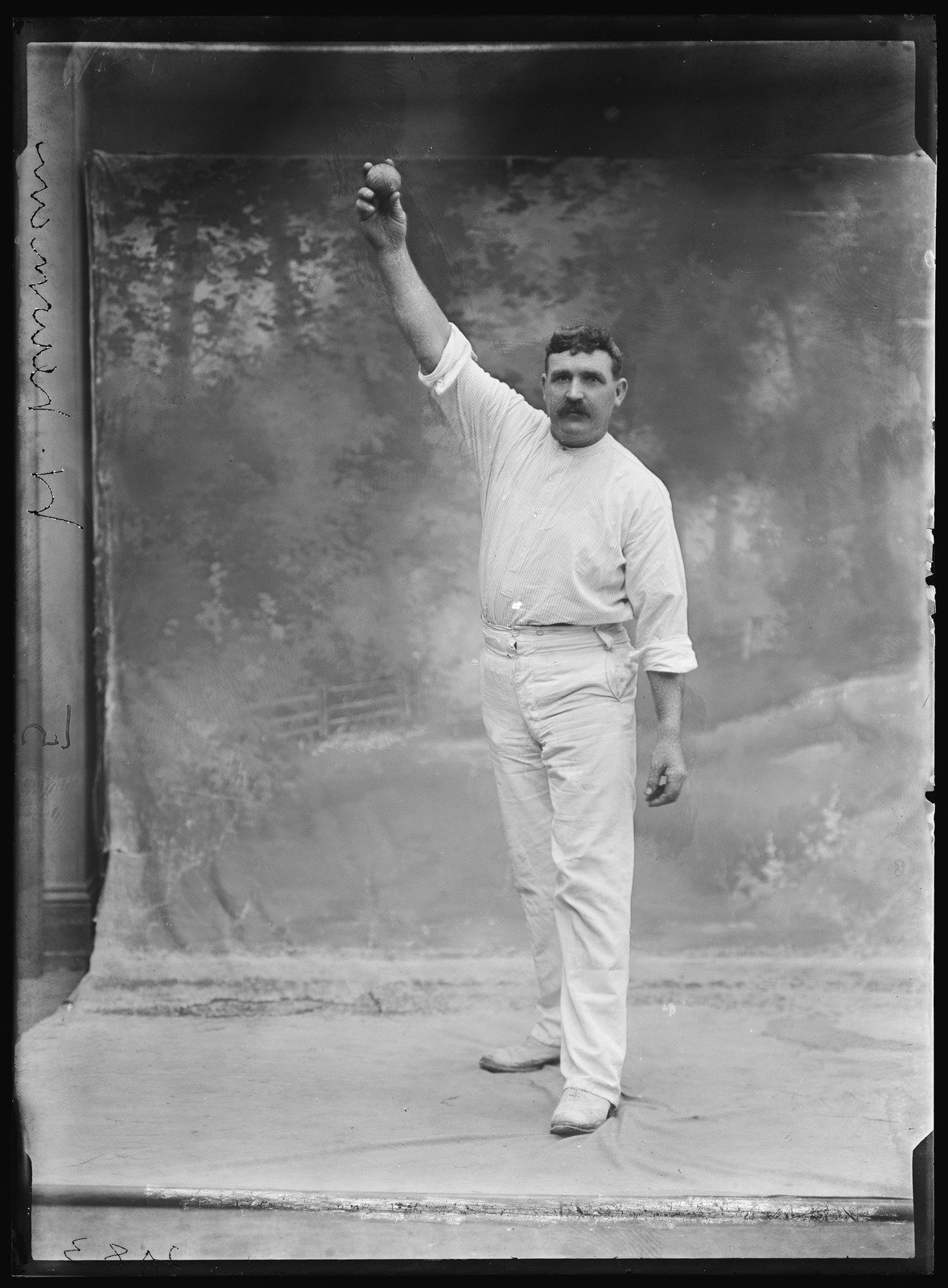 Studio portrait of man, family name possibly Newman c1930