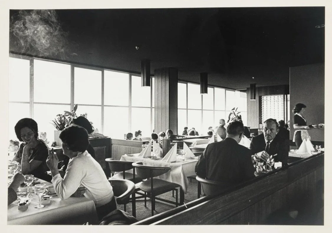 Top of the Cross Restaurant, Darlinghurst, Aug 1967