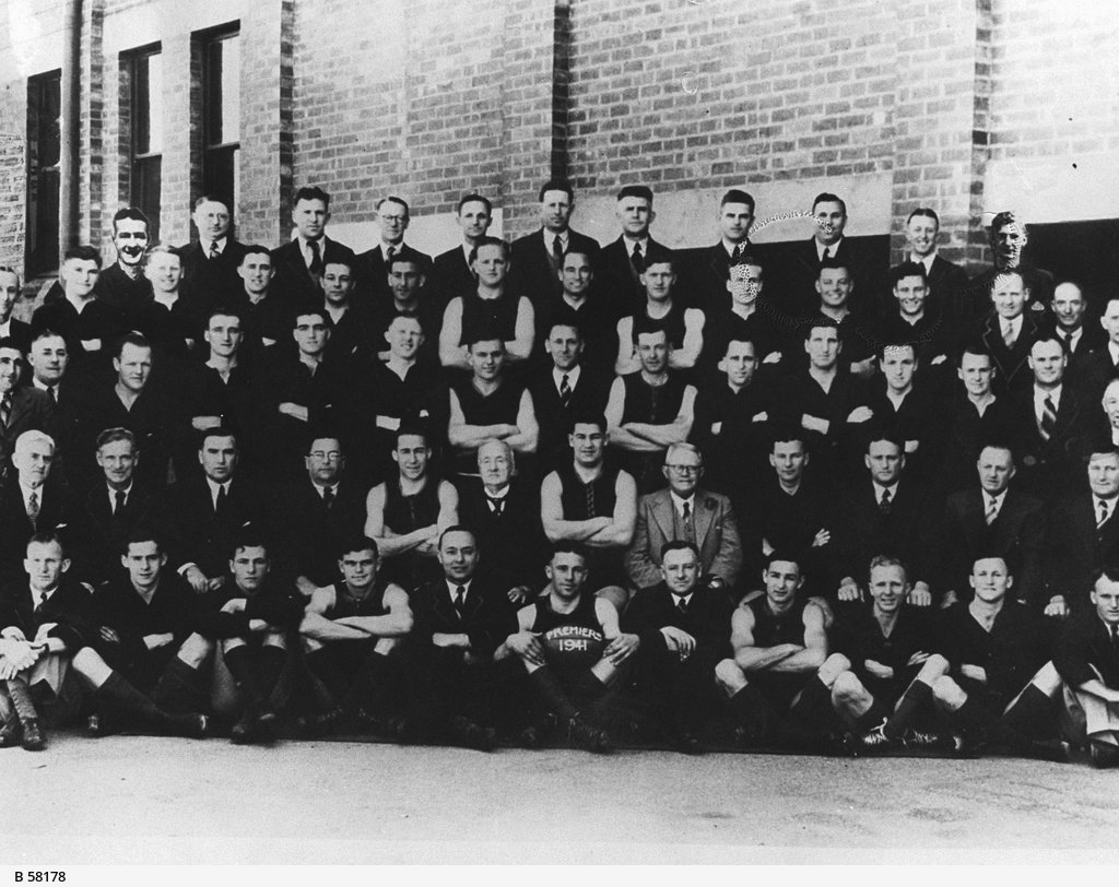 Members of the Norwood Football Club, 1941 Premiers