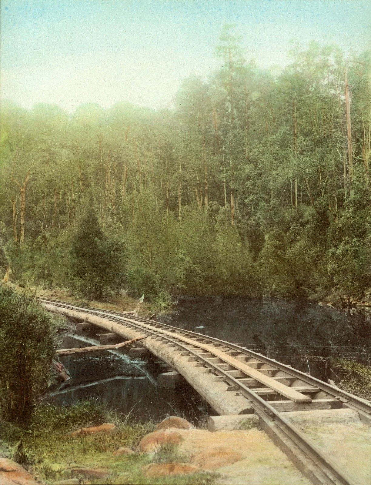 Low bridge on the Coomera River