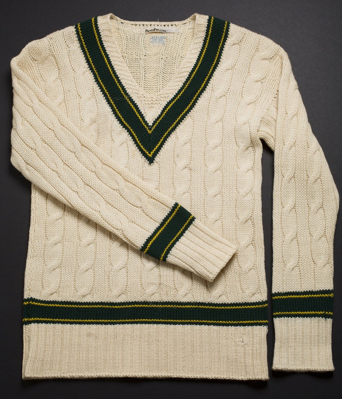 Don Bradman's Australian team jumper 1946