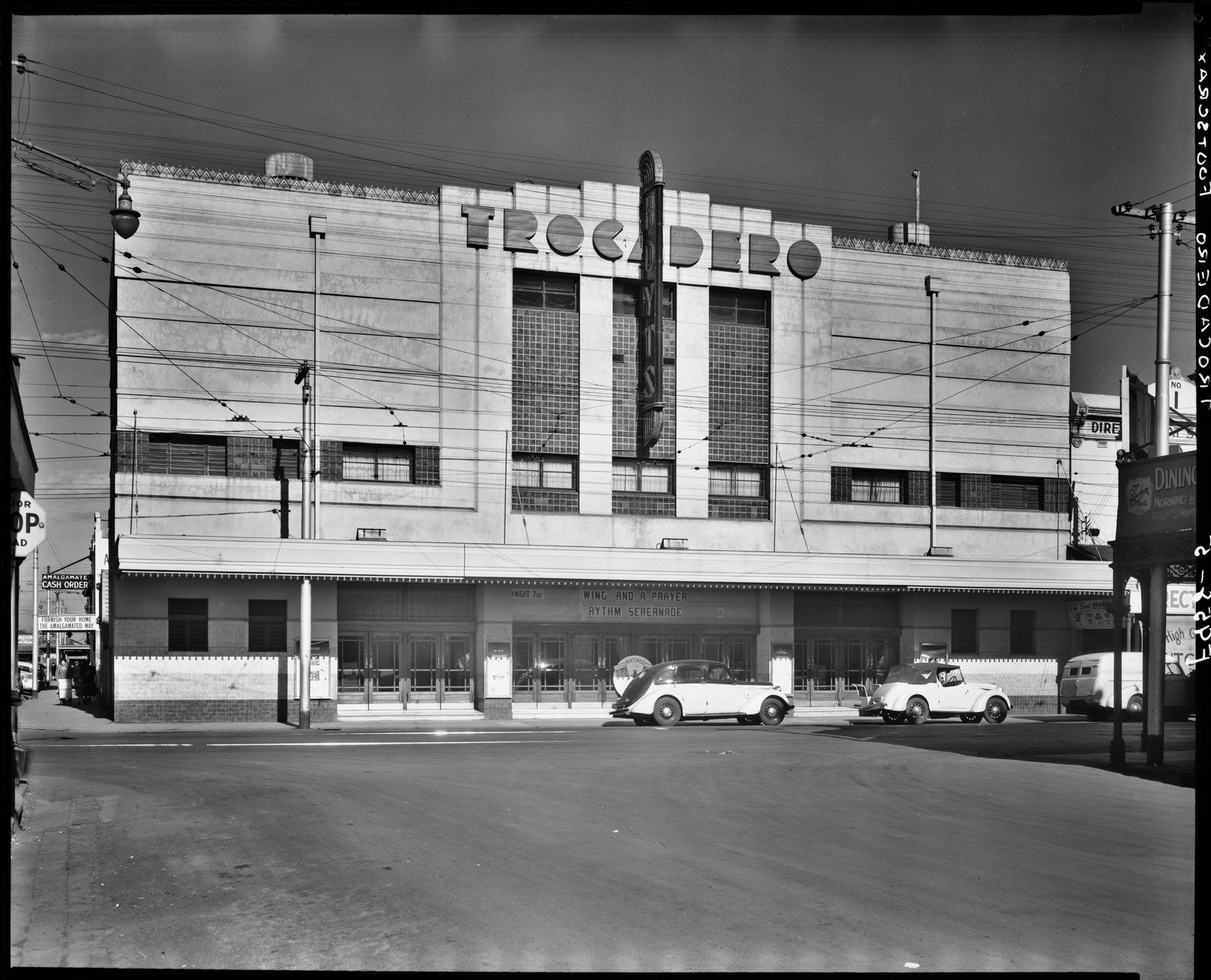 Hoyts Trocadero Theatre, Hopkins Street, Footscray 1944