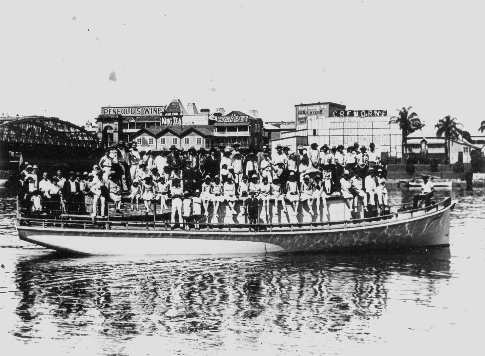 Cremorne Theatre from the river, South Brisbane, ca. 1928