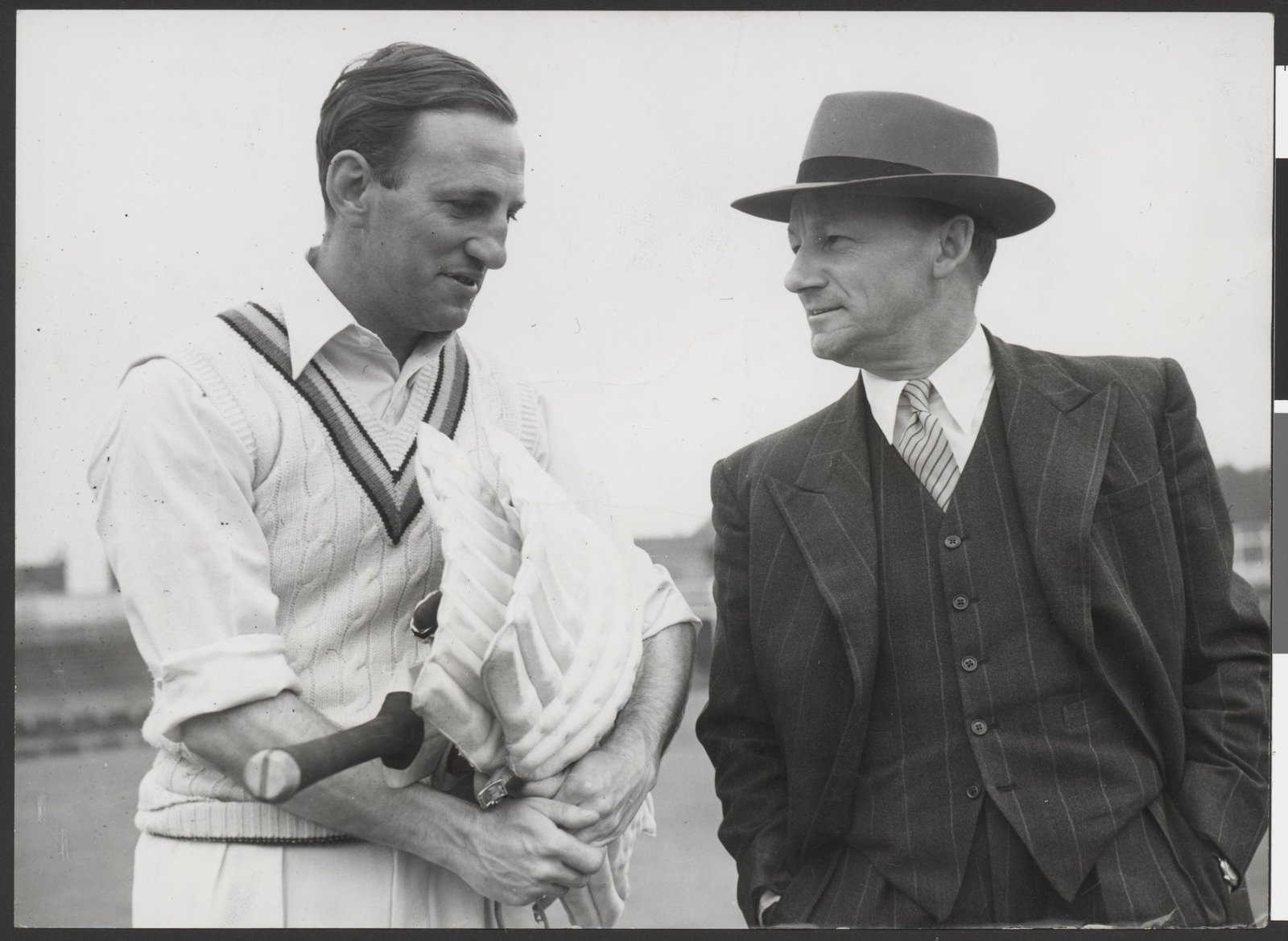 Shows Sir Donald Bradman 1953