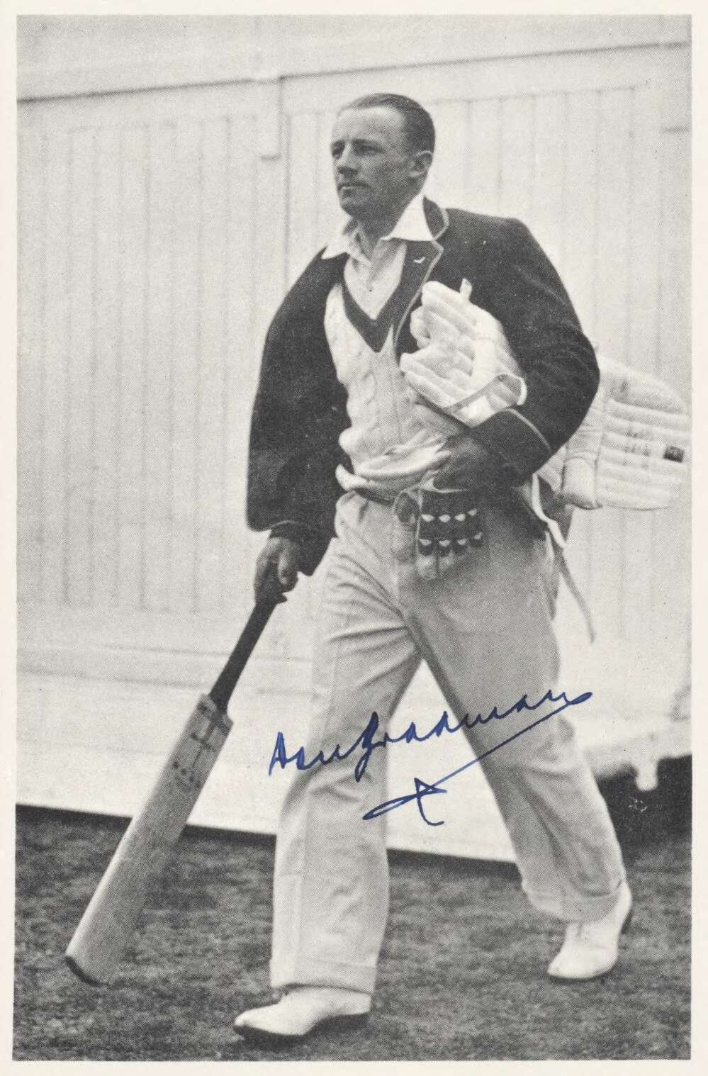 Portrait of Don Bradman c1930