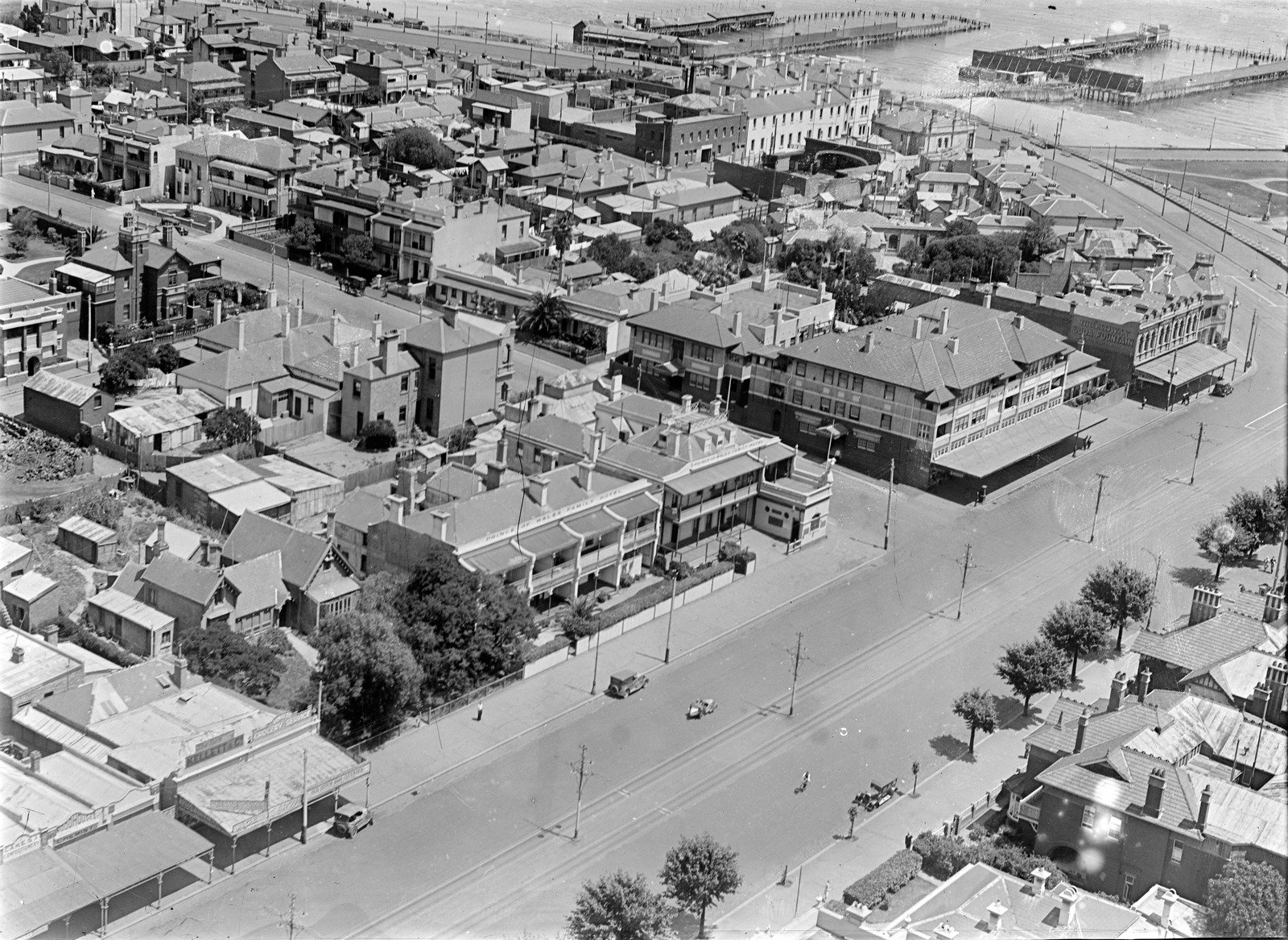 Prince from Aerial, St. Kilda 1920s (note slight motion blur)