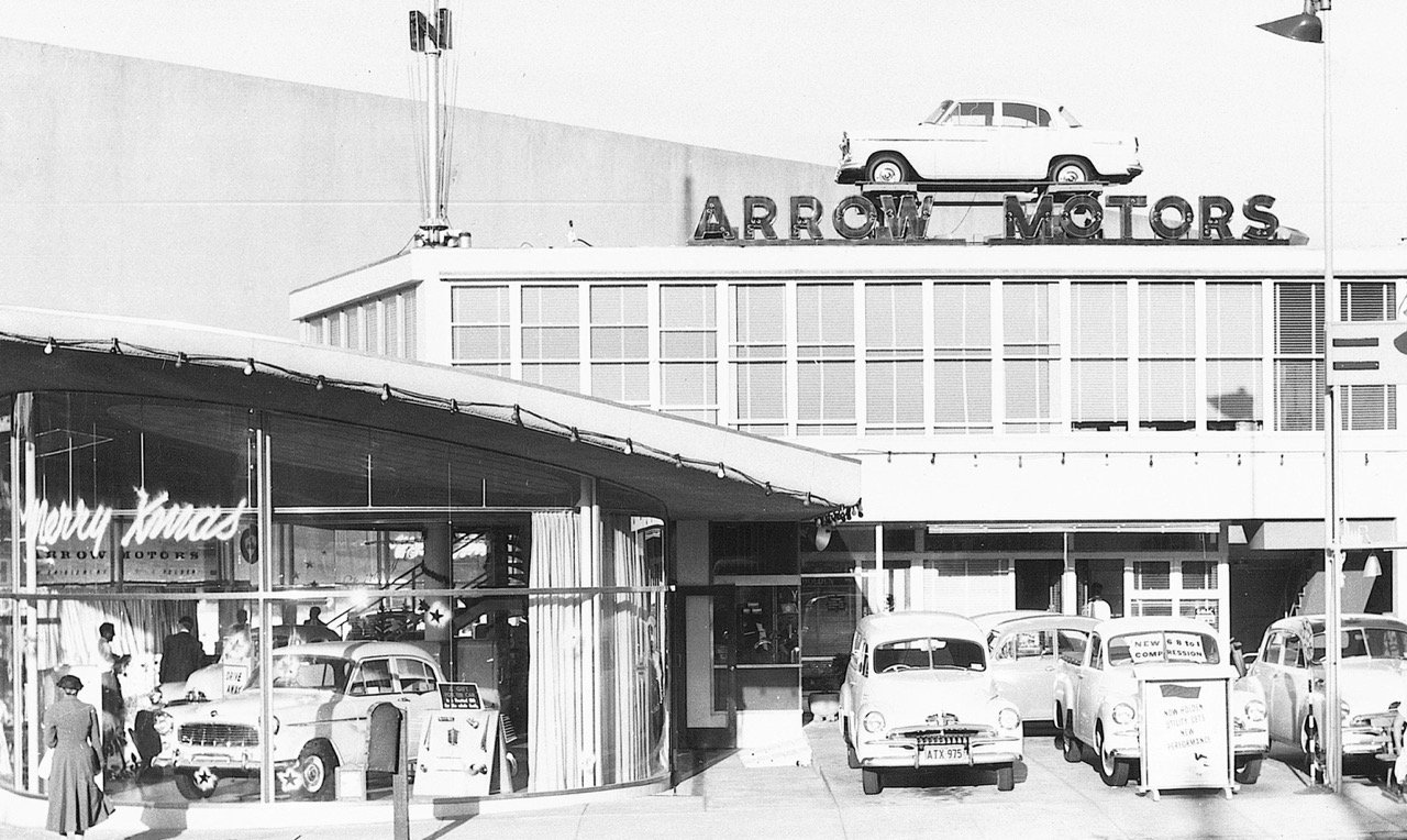 Arrow Motors, Double Bay 1950s