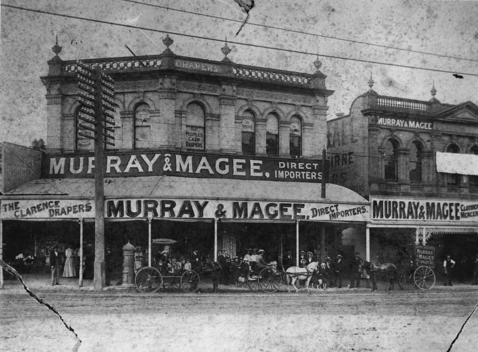Brisbane drapery firm, Murray & Magee, South Brisbane, ca. 1910