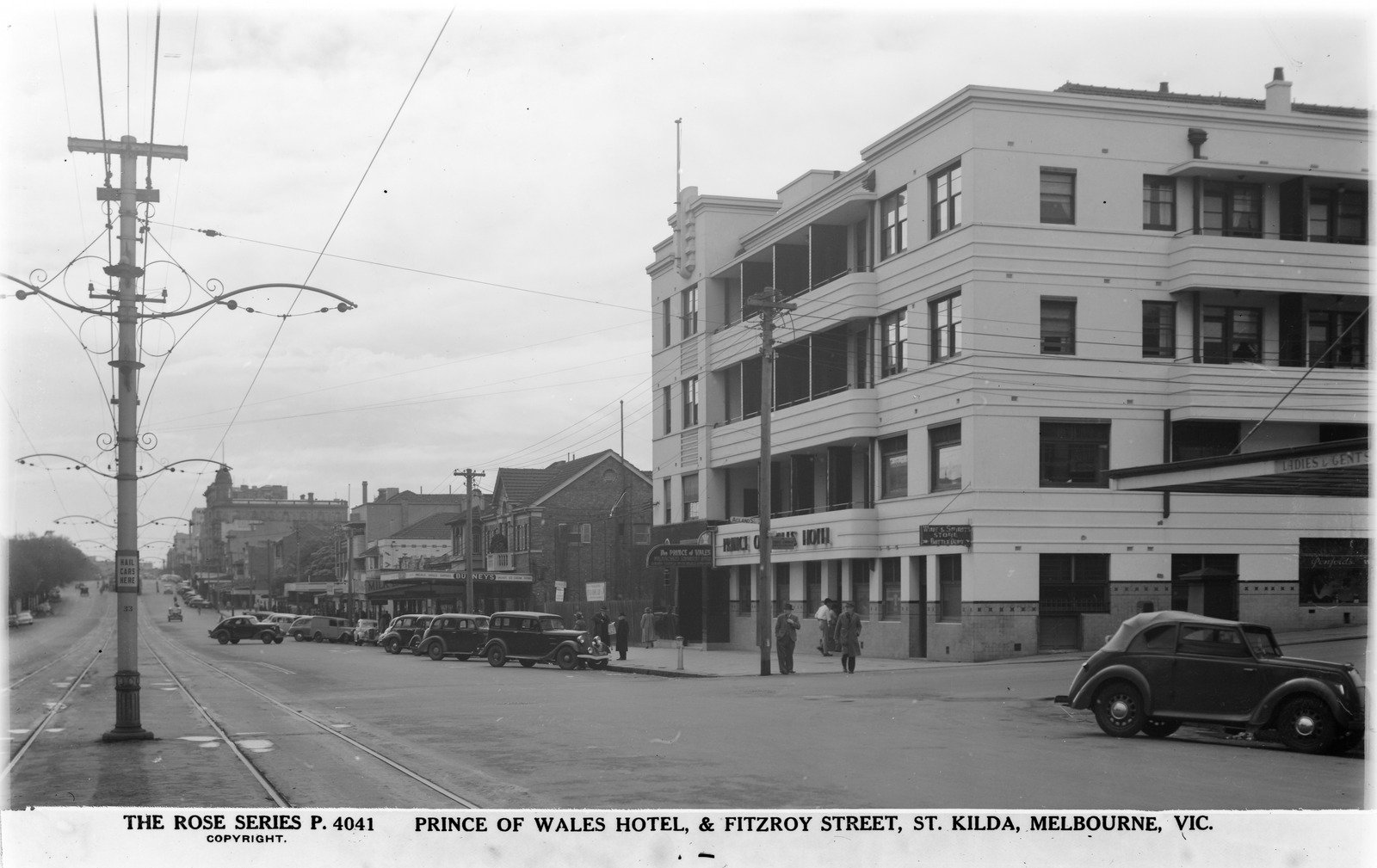 Prince Of Wales Hotel, St. Kilda, Melbourne, Vic 1940s