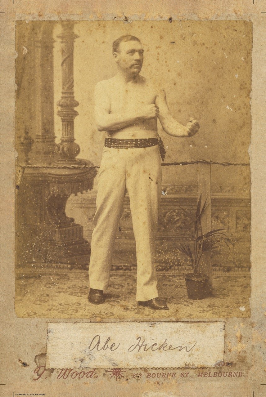 Abe Hickens Boxing Portrait