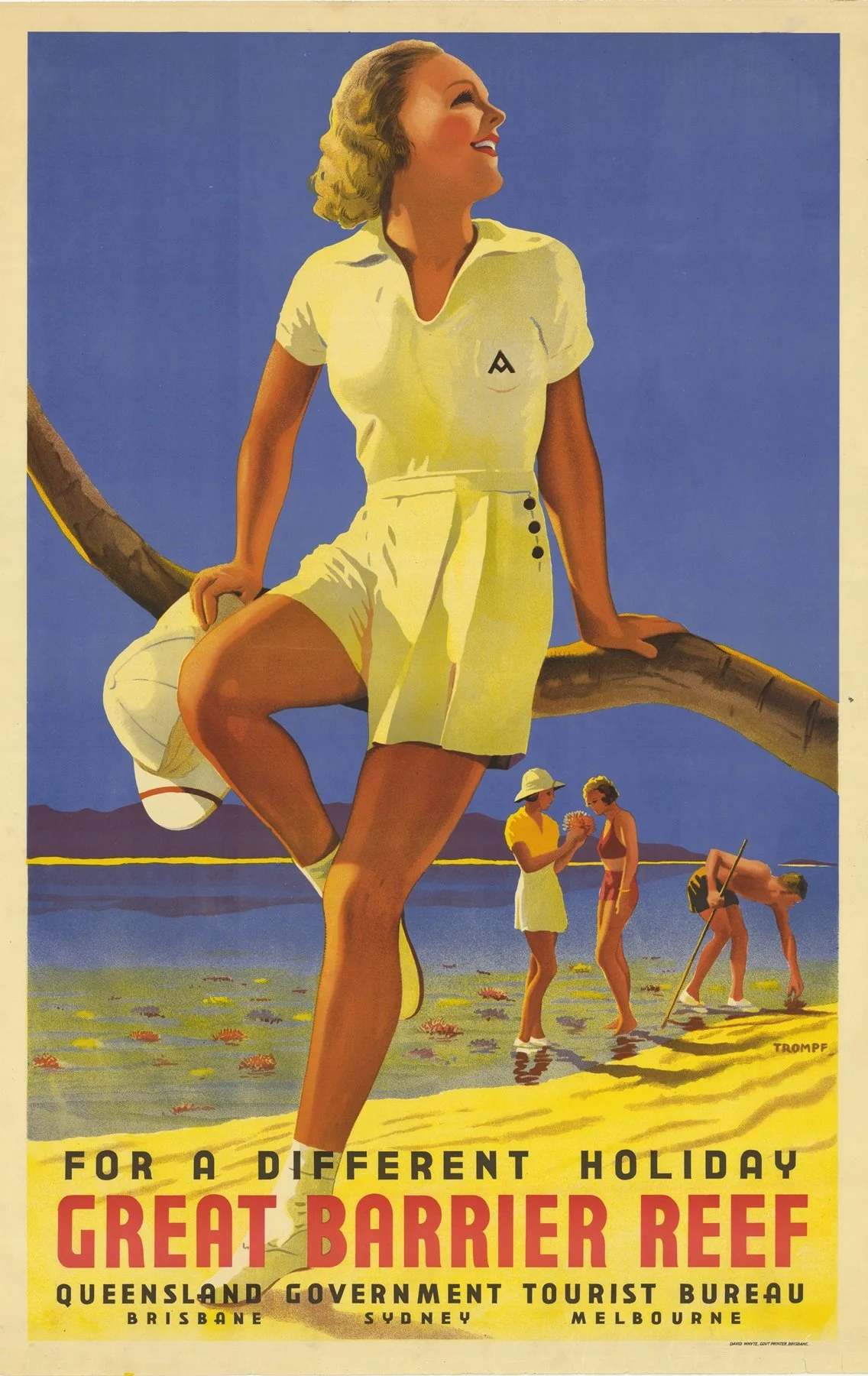 For a Different Holiday, Great Barrier Reef 1939