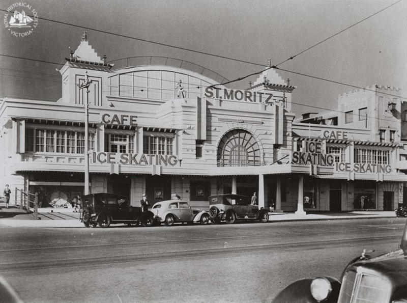 St. Moritz Ice Skating Rink, St Kilda c. 1940