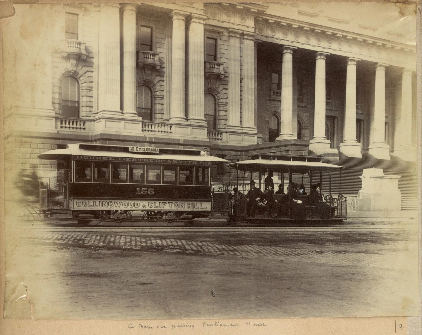 Spring & Bourke Street Melbourne Unrestored