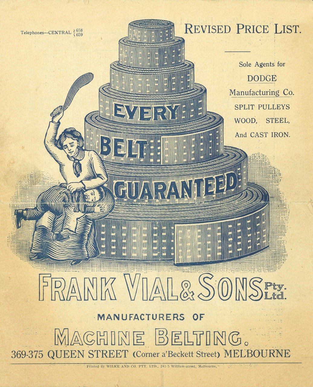 machine belting brochure for-frank-vial-sons