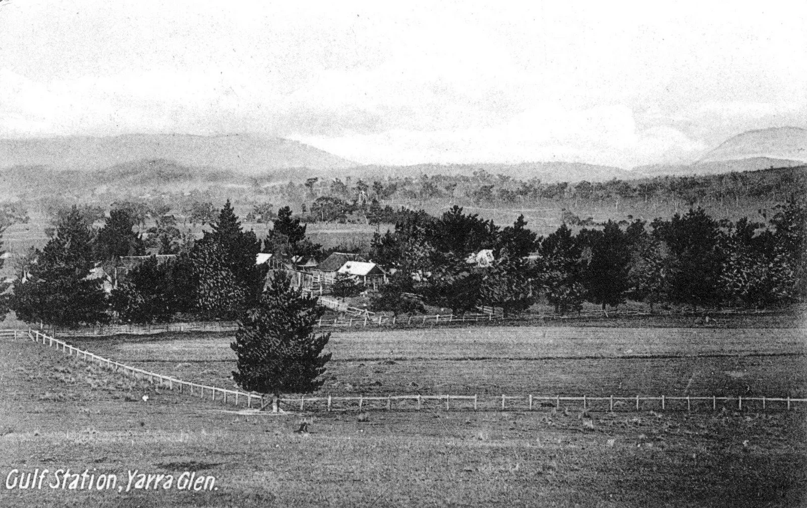 Gulf Station, Yarra Glen 1909 - Quality poor'sh, Small use only