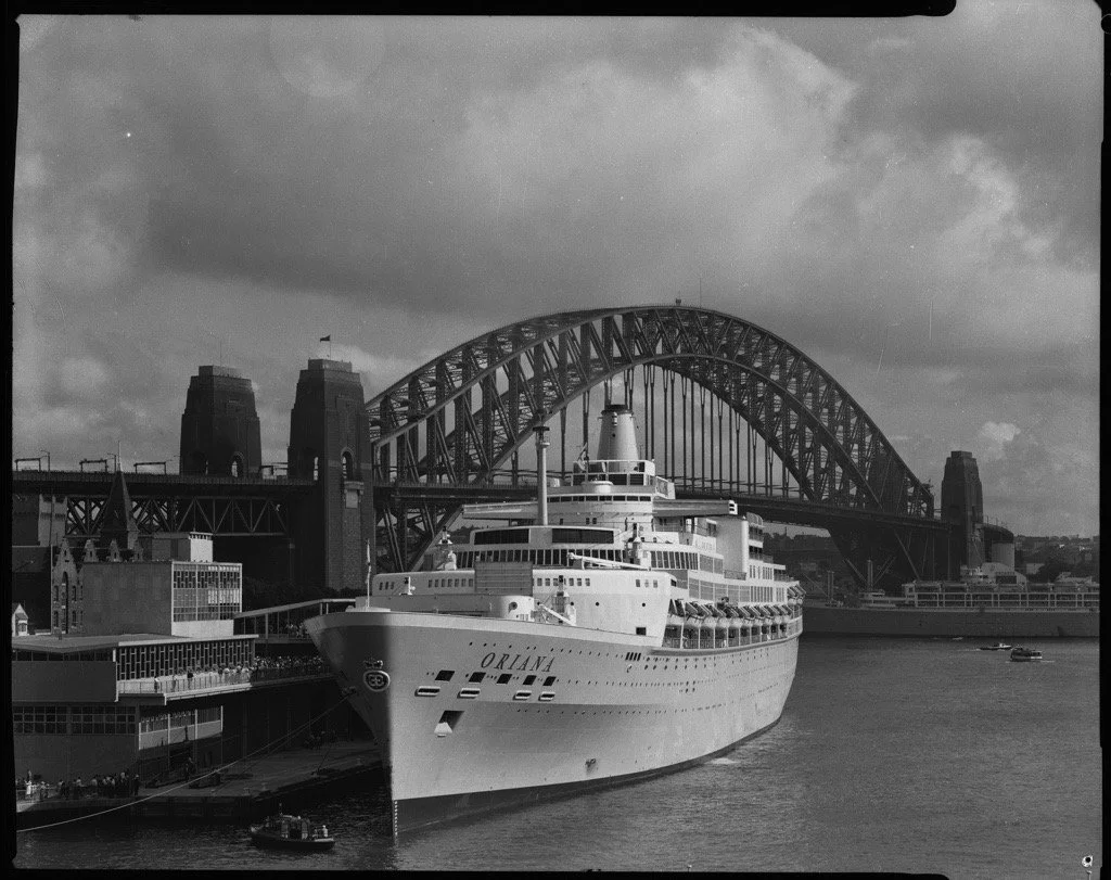 Oriana, from Cahill Expressway, 30 December 1960-3
