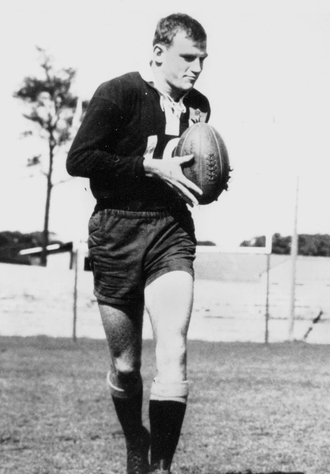 Rugby League player, Peter 'Pedro' Gallagher, 1958 ©
