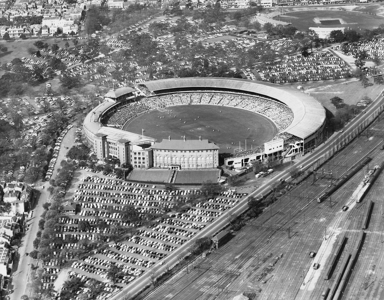 MCG Aerial 1955