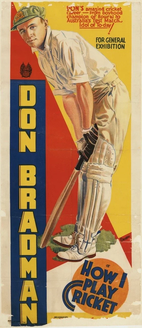 Don Bradman Poster 1932