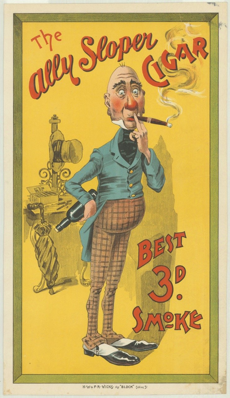 The Ally Sloper Cigar 1890