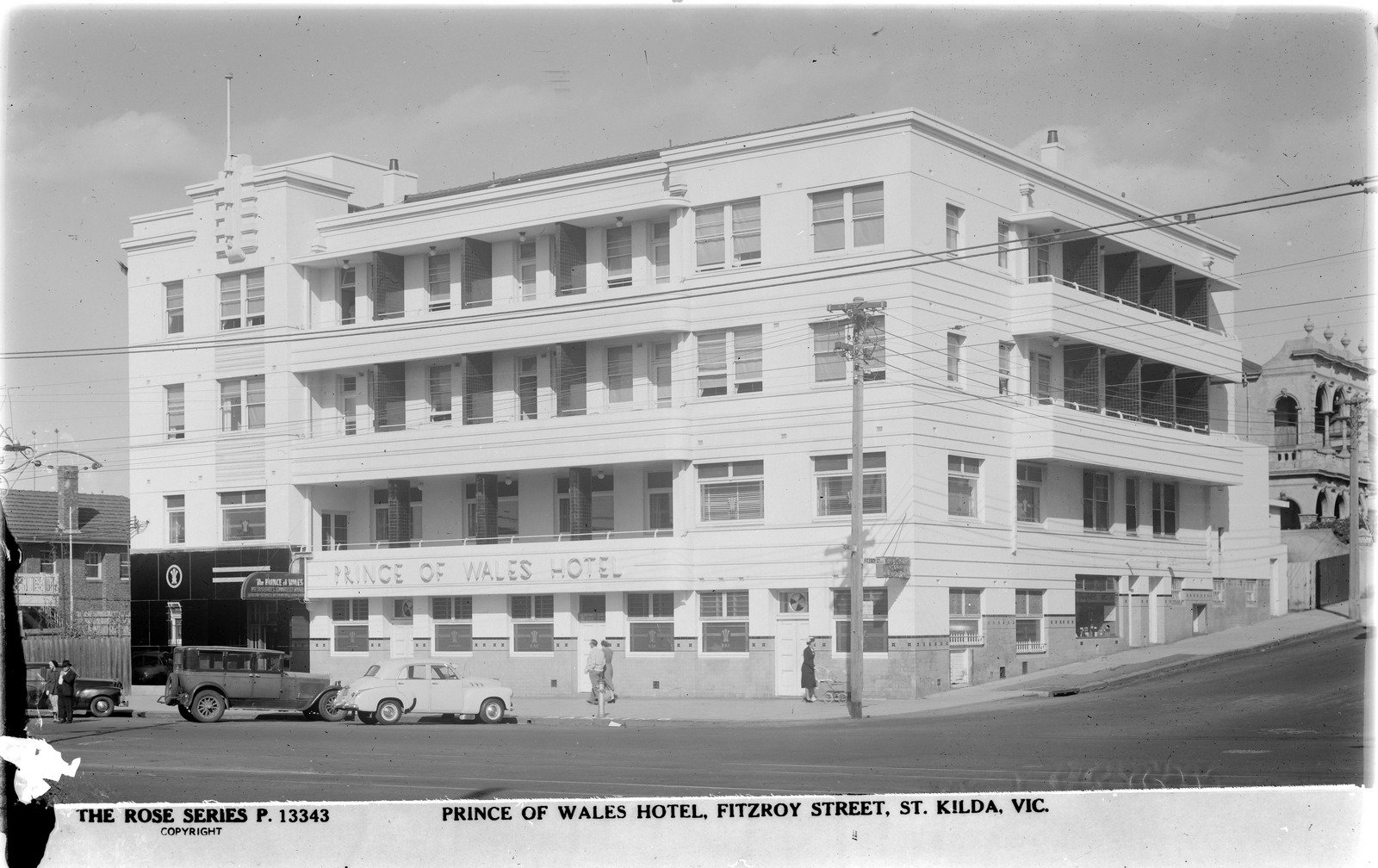 Prince Of Wales Hotel, St. Kilda, Melbourne, Vic 1956