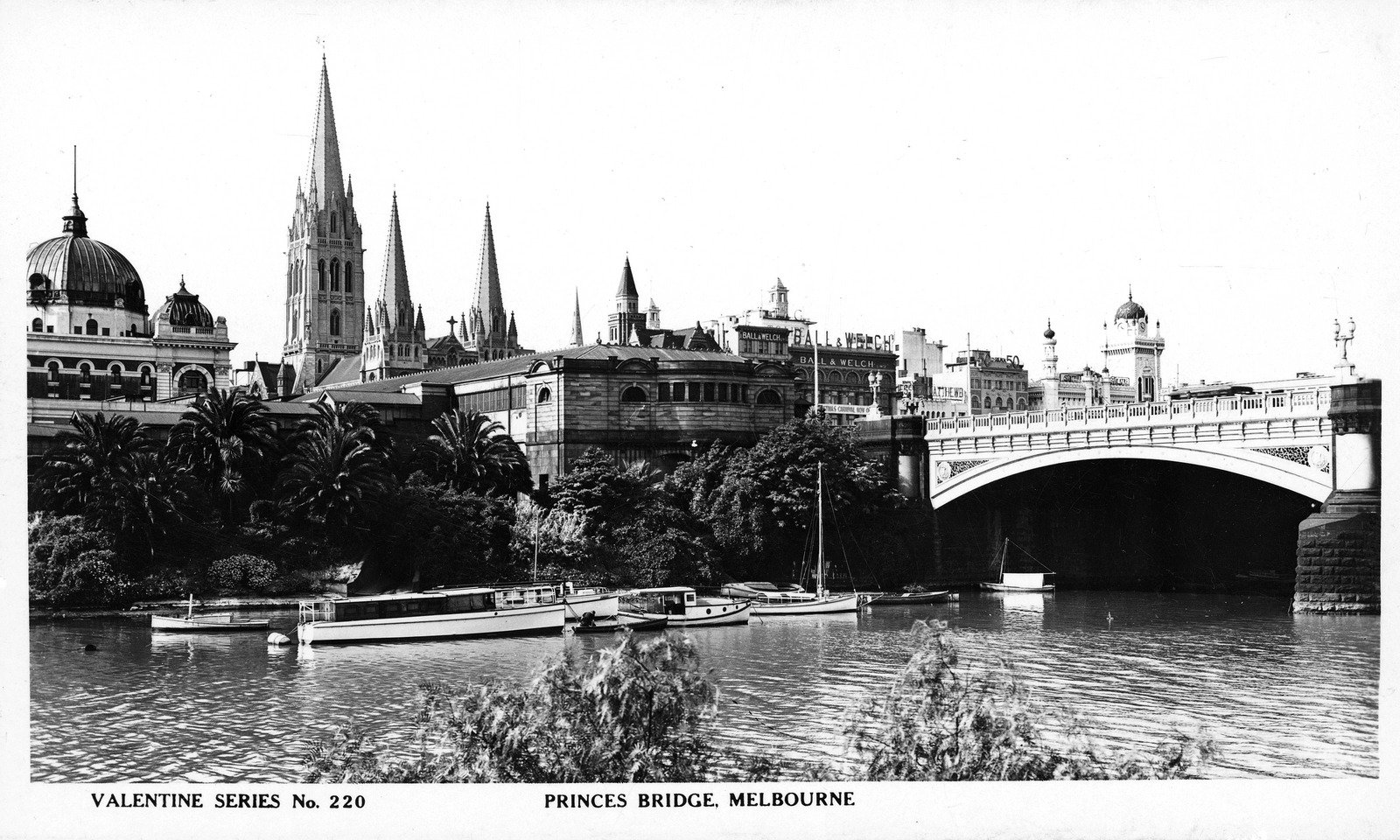 Princes Bridge, Melbourne 1930