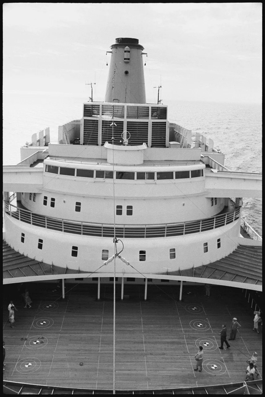 
On board Oriana, 1960-7