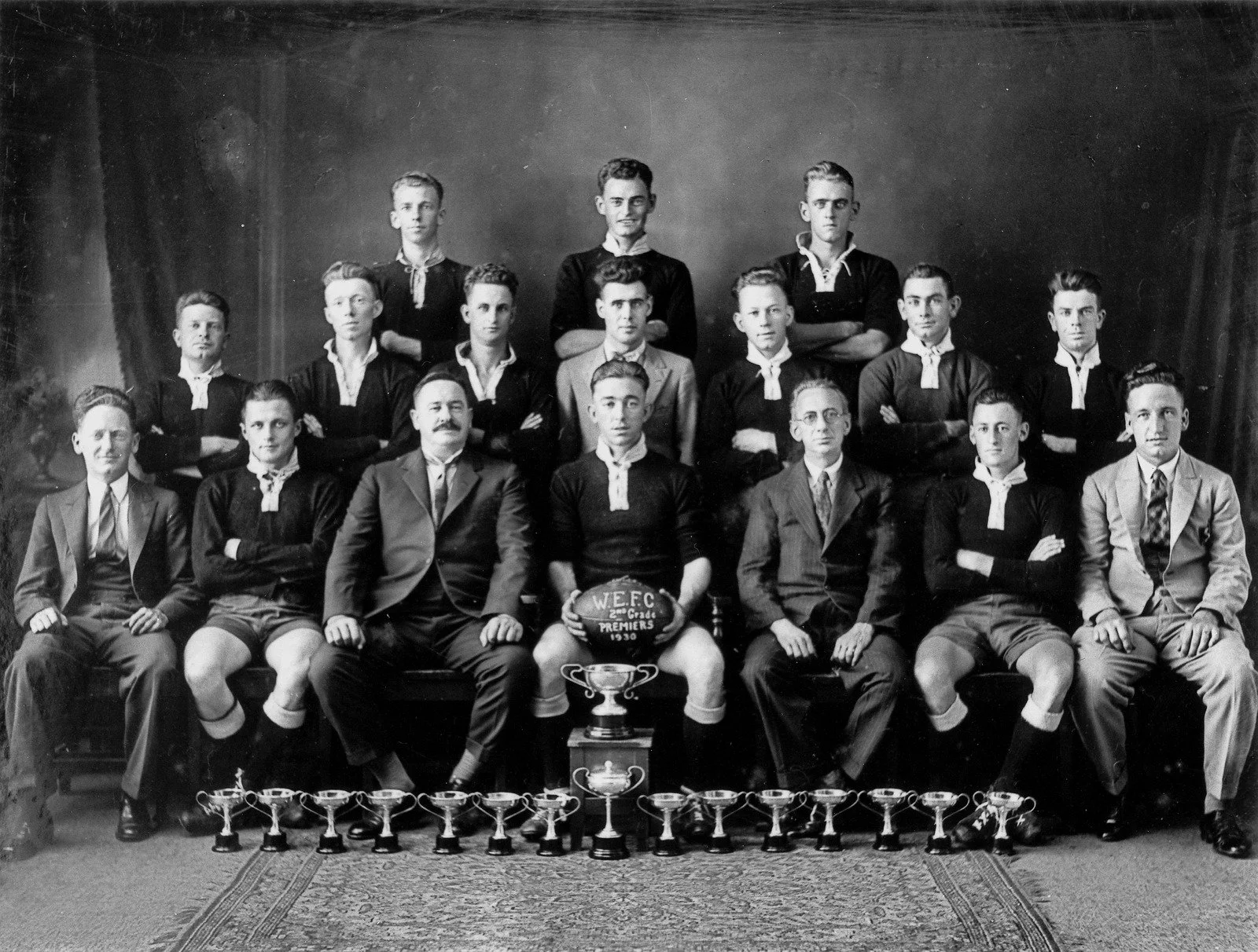 West End Football Club, Second Grade Premiers, 1930