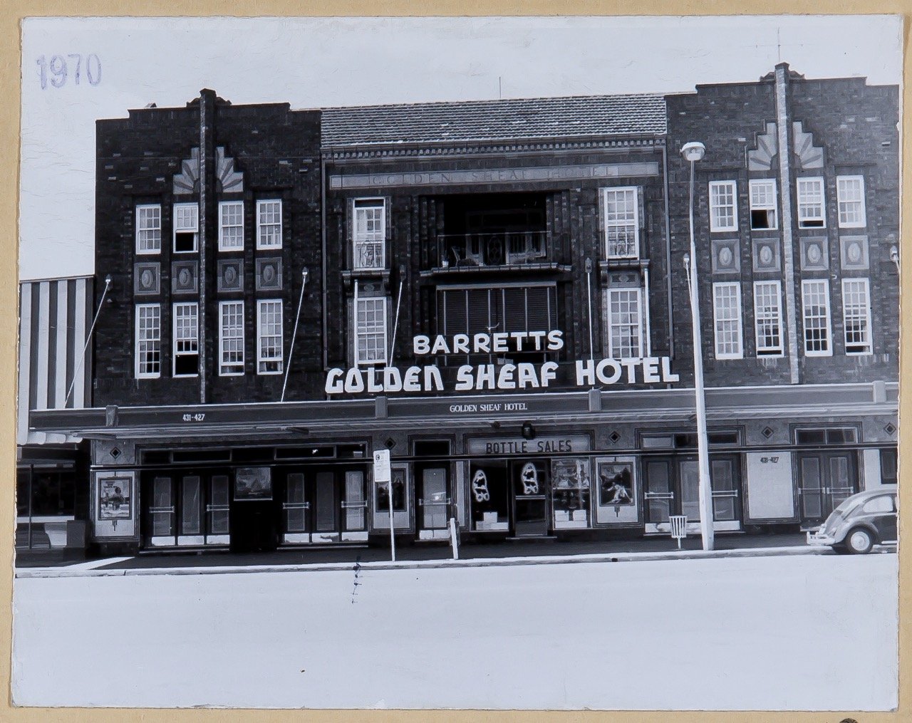 Golden Sheaf Hotel card 6 side 2 1970s