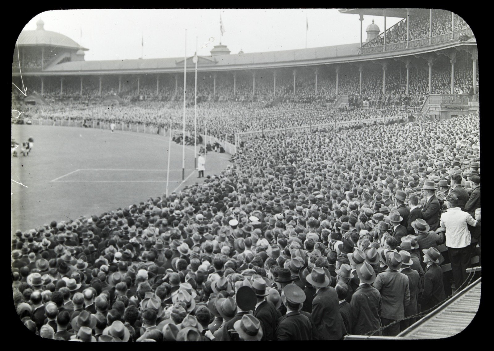 Melbourne Cricket Ground AFL Crowd 1940s
