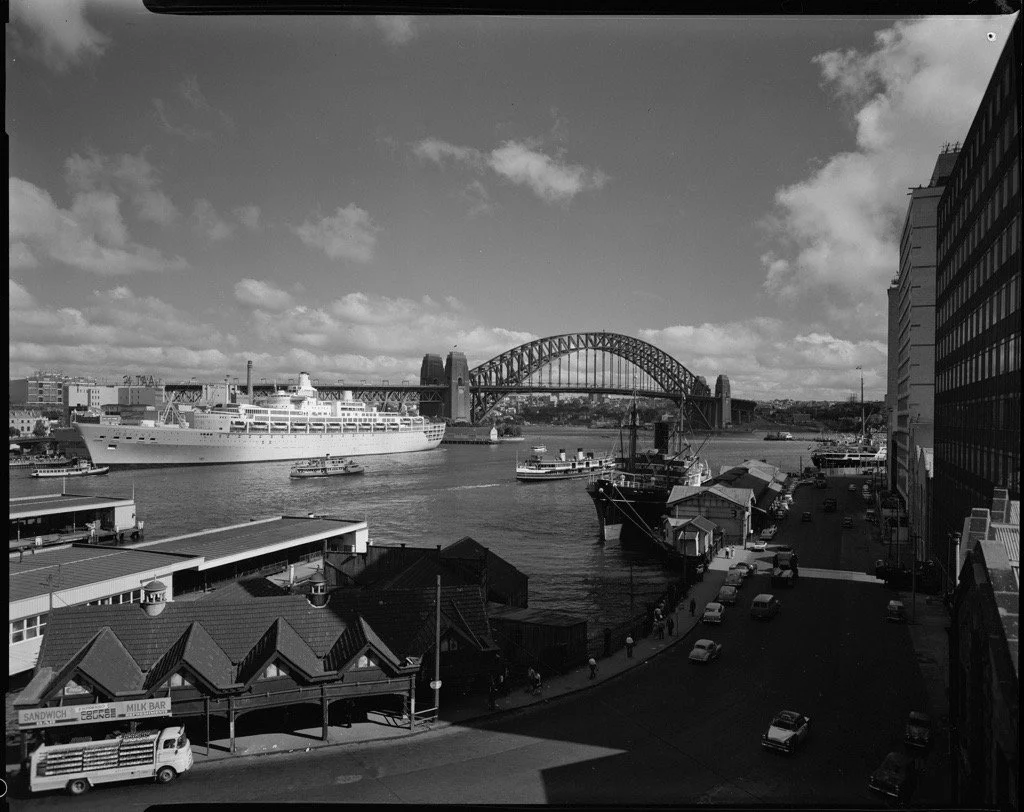 Oriana, from Cahill Expressway, 30 December 1960-4