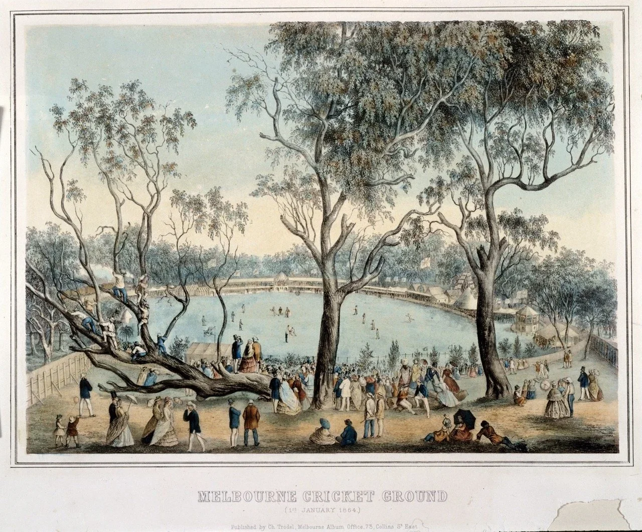 Melbourne Cricket Ground 1st January 1864