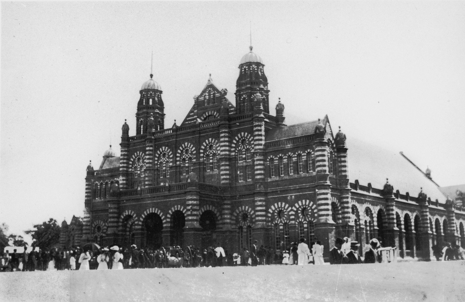 Brisbane Exhibition Building on Gregory Terrace, Bowen Hills 1900