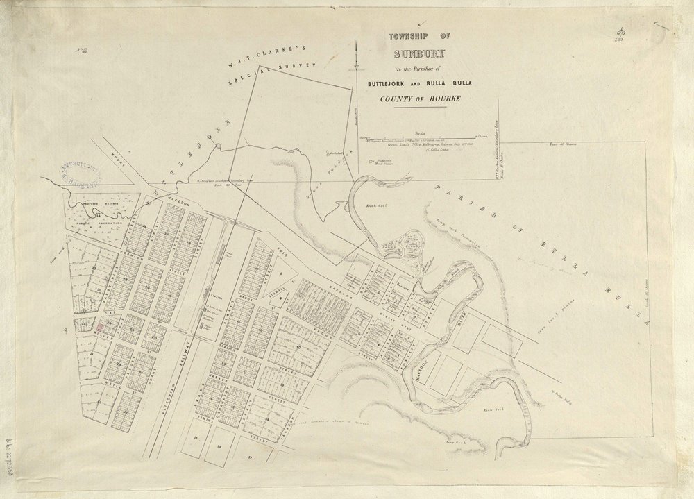 Sunbury Unrestored Maps and Photos — Historic Prints & Vintage Suburban