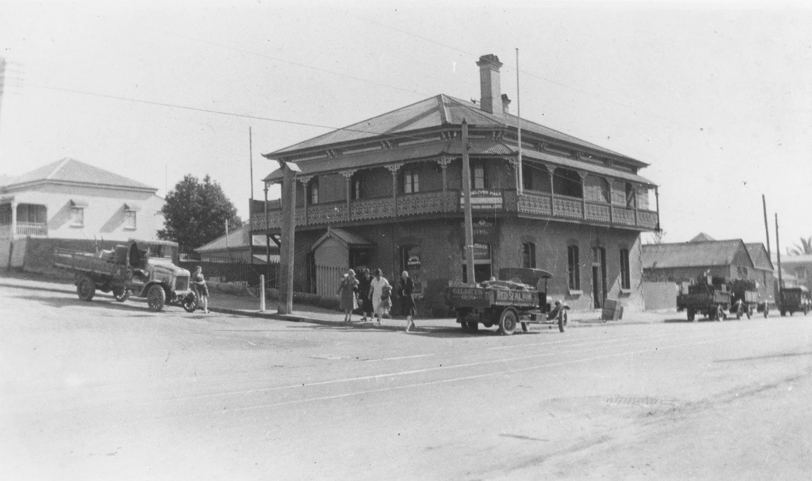 Boundary Hotel, West End, Brisbane, ca. 1930